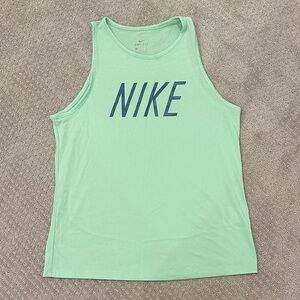 Nike Dry Fit Tank top, Green, Small